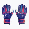 Guanti da portiere per bambini Reusch Attrakt Grip Junior sharp blue/white/shocking orange 2