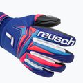Guanti da portiere per bambini Reusch Attrakt Infinity Evolution NC Junior sharp blue/shocking orange/black 4