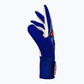 Guanti da portiere Reusch Attrakt Starter Solid sharp blue/white/shocking orange 4
