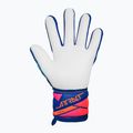 Guanti da portiere Reusch Attrakt Grip sharp blue/white/shocking orange 3