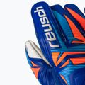 Guanti da portiere Reusch Attrakt Grip sharp blue/white/shocking orange 7