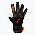 Guanti da portiere Reusch Attrakt Advance Finger Support black/shocking orange 2