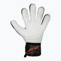 Guanti da portiere per bambini Reusch Attrakt Advance Finger Support Junior black/shocking orange 3