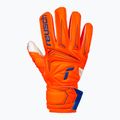 Guanti da portiere per bambini Reusch Attrakt Solid Finger Support Junior shocking orange/blue 2