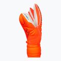 Guanti da portiere per bambini Reusch Attrakt Solid Finger Support Junior shocking orange/blue 4
