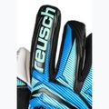 Guanti da portiere per bambini Reusch Attrakt RE:GRIP NC Junior black/ocean light 6