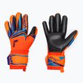 Guanti da portiere per bambini Reusch Attrakt Infinity Evolution NC Junior shocking orange/blue/black