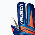 Guanti da portiere per bambini Reusch Attrakt Advance Junior sharp blue/white/shocking orange 5