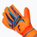 Guanti da portiere Reusch Attrakt Solid shocking orange/blue 4