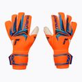 Guanti da portiere Reusch Attrakt Gold X Evolution shocking orange/blue 2