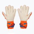 Guanti da portiere Reusch Attrakt Gold X Evolution shocking orange/blue 3