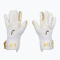 Guanti da portiere per bambini Reusch Attrakt AB1 Advance Junior white/gold 2
