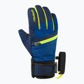 Guanti da sci per bambini Reusch Leo R-Tex XT black/imperial blue/safety yellow 2