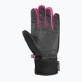 Guanti da sci per bambini Reusch Leo R-Tex XT black/black melange/pink glo 3
