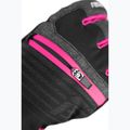 Guanti da sci per bambini Reusch Leo R-Tex XT black/black melange/pink glo 6