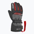 Guanti da sci per bambini Reusch Rocket GORE-TEX black/black melange/fire red 2