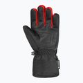 Guanti da sci per bambini Reusch Rocket GORE-TEX black/black melange/fire red 3