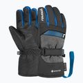 Guanti da sci per bambini Reusch Rocket GORE-TEX black/black melange/brilliant blue