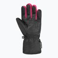 Guanti da sci per bambini Reusch Rocket GORE-TEX black/black melange/pink glo 2