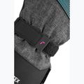 Guanti da sci per bambini Reusch Rocket GORE-TEX black/black melange/pink glo 6