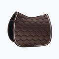 Cappellino Escadron Glossy Wave a contrasto marrone scuro