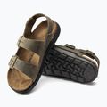 Sandali da uomo BIRKENSTOCK Milano Crosstown Oiled Leather Regular faded khaki 12