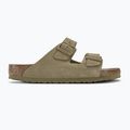 BIRKENSTOCK Arizona Suede Regular infradito color cachi sbiadito 2