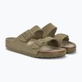 BIRKENSTOCK Arizona Suede Regular infradito color cachi sbiadito 4