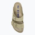 BIRKENSTOCK Arizona Suede Narrow infradito color cachi sbiadito 6