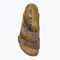 BIRKENSTOCK Arizona SFB LEOI Infradito regolare color kaki sbiadito 5