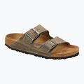 BIRKENSTOCK Arizona SFB LEOI Infradito stretto color cachi sbiadito 8