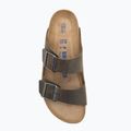 BIRKENSTOCK Arizona SFB LEOI Infradito stretto color cachi sbiadito 5