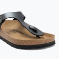 Infradito donna BIRKENSTOCK Gizeh BF Regular nero metallizzato 7