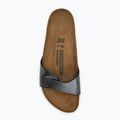 BIRKENSTOCK Madrid BF Narrow infradito nero metallizzato 5