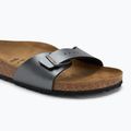 BIRKENSTOCK Madrid BF Narrow infradito nero metallizzato 7