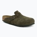 Ciabatte BIRKENSTOCK Boston Suede Leather thyme