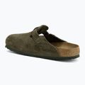 Ciabatte BIRKENSTOCK Boston Suede Leather thyme 3