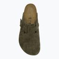 Ciabatte BIRKENSTOCK Boston Suede Leather thyme 5