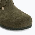 Ciabatte BIRKENSTOCK Boston Suede Leather thyme 7