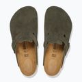 Ciabatte BIRKENSTOCK Boston Suede Leather thyme 4