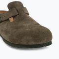 Ciabatte BIRKENSTOCK Boston Suede Leather thyme 7