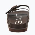 Ciabatte da uomo GANT Palbuddy dark brown 4