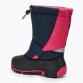 KangaROOS Kanga-Bean II, stivali da neve junior blu scuro / rosa margherita 3