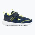 Scarpe per bambini KangaROOS KY-Chummy EV dark navy/lime 2