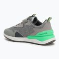 KangaROOS KD-Gym EV scarpe da bambino grigio vapore/verde neon 3