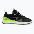 KangaROOS KD-Gym EV scarpe da bambino nero/giallo neon 2