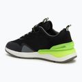 KangaROOS KD-Gym EV scarpe da bambino nero/giallo neon 3
