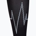 CEP Heartbeat calze da corsa a compressione da uomo nero WP30KC2 3