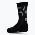 CEP Heartbeat calze da corsa a compressione da uomo nero WP3CKC2 2