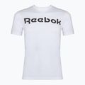Uomo Reebok Gs Linear Read Tee bianco